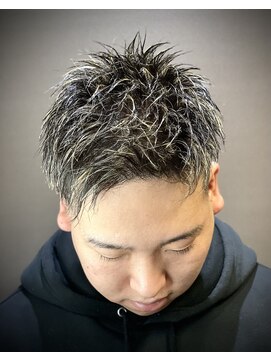 ヒロギンザ 新橋銀座口店(HIRO GINZA) 細メッシュツーブロックショート