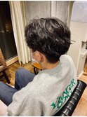 ツーブロックマッシュ