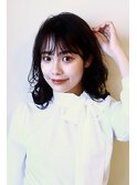 毛先ワンカール×レイヤーカット×小顔カット　20代30代40代