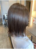外ハネボブ×細めハイライト