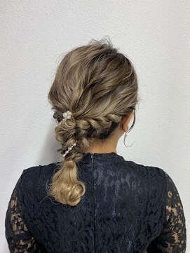 シエン 本店(CIEN) <CIEN 赤間由佳>編みおろしアレンジ