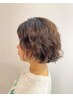 【優しいパーマ♪】カット+ダメージレスパーマ+お手軽Aujua¥14,850→¥11,220