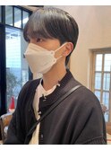【お客様ヘア】メンズ大人気スタイル!シースルーマッシュ 黒髪