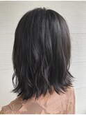 大人っぽい外ハネスタイル