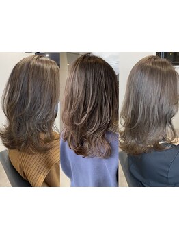 【成瀬駅南口１分】年齢と共に変化する髪の悩みに対応★厳選した自然由来のカラーと高技術で綺麗に染まる♪