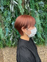 ノーブルヘアー(NOBLE HAIR) ショート×ピンクベージュ