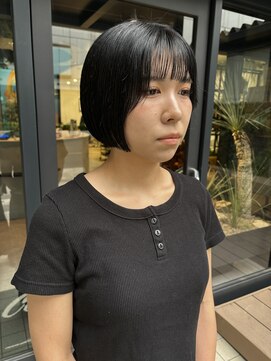 コレットヘアー ザモリオカ(Colette HAIR the MORIOKA) ◎ネイビーブルー×BOB◎