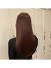 ヘアーを整え気持ちにスイッチを！カット＋縮毛矯正+超音波ケアー￥19500