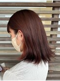 ブリーチなし高発色オレンジ