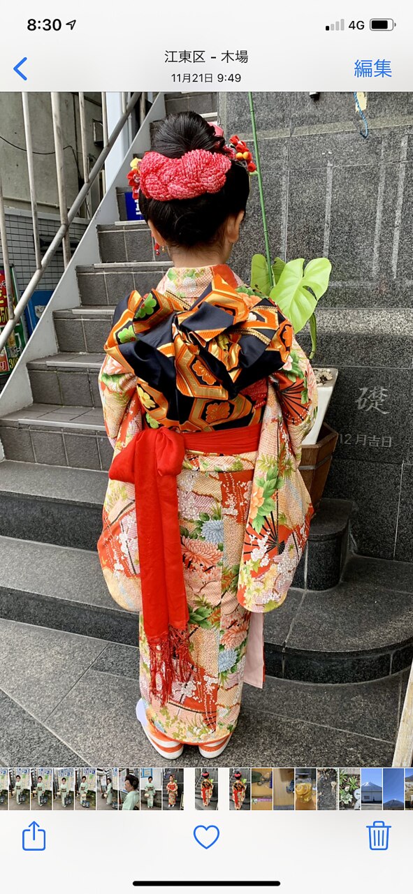 江東区 成人式 着付けに関する美容院・美容室・ヘアサロン 訪問