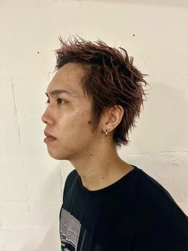 メリケンバーバーショップ フクオカ(MERICAN BARBERSHOP FUK) スパイキーショート