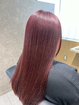 ニカ ボーテ(Nika beaute) 髪質改善カラー☆ピンクバイオレット