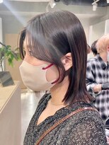 オーレン 横浜(oren)&nbsp;透明感カラー/イメチェンヘアスタイル/外ハネボブ/横浜