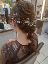 ソレイユトウキョウシブヤ(SOLEIL TOKYO shibuya)&nbsp;結婚式ヘアセット