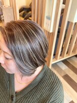 カルムドットヘアー 宜野湾(calm.hair) 【宜野湾】#白髪ぼかし#髪質改善サロン#ハイライト#30代40代50代