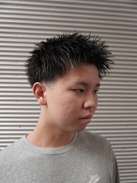 メンズグルーミングナンバーナイン(MEN'S GROOMING NUMBER NINE) フェードカット/姫路バーバー/早田隼哉