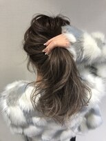 ハツ 橋本(HATSU) 結んでも可愛い◎グレージュハイライト【佐藤こうや】