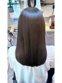 髪質改善ミネコラ暗髪ストレート Aime大宮
