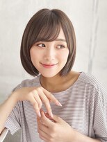 テラ(TERRA)&nbsp;柔らかベージュのふんわりボブ