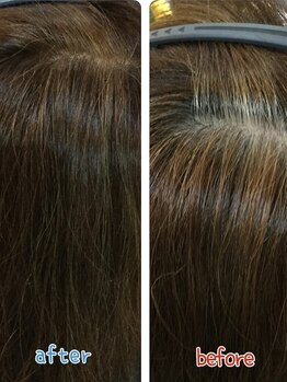髪と頭皮をいたわりながらカラーを楽しめるサロン”ひまわり”。大人の魅力を引き出すカラーで大人女性に◎