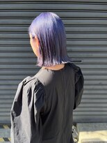 セイル(Sail) ラベンダーブルーの透明感ボブ