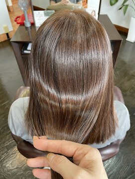 ラリュエル 江曽島店(La Ruelle.) 髪質改善カラー