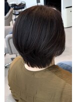 オーケストラ(Orchestra) 大人ショート グレージュ 白髪ぼかし