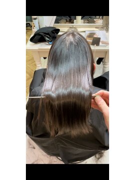 ロンド 銀座(Lond) ★Shina/黒髪ココアベージュ小顔レイヤー髪質改善縮毛矯正174