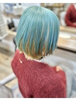 ラウラアンドロー(LAURA&RO)&nbsp;ダブルカラー/ケアブリーチ/インナーカラー/ベージュ【塚口】