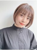 【Say.福岡】大人可愛い内巻きボブ/シースルー/軽めボブ/小顔