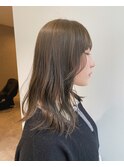 オリーブベージュ　オリーブ　福井美容室