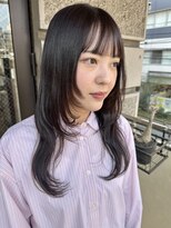 シロ(SiLO)&nbsp;顔まわりレイヤー×ツヤカラー