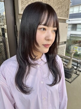 シロ(SiLO) 顔まわりレイヤー×ツヤカラー