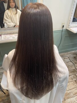 オーガスト ヘア ネイル(AUGUST hair nail) うる艶ストレートロング酸熱トリートメント