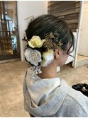 ヘアセット/結婚式お呼ばれヘア/ヘアアレンジ京都/河原町
