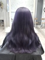 デミヘアー(Demi hair)&nbsp;ラベンダー×韓国巻き