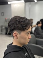 ガオプロデュースバイレボ(gao produced by revo) フェザーショートフェザーパーマアップバングショートビジネス柏