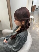 シア 新越谷店(SHEER) サイド編みおろし【新越谷/南越谷】