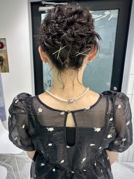 ゼスト ジグ(ZEST ZIGU) ボブアップアレンジふわふわアレンジ結婚式ヘアセット吉祥寺◎