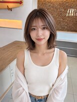 アース 熊本光の森店(HAIR&MAKE EARTH) ミディアムレイヤー