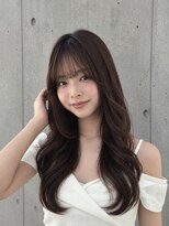 シーシンジュク 新宿南口(Sea shinjuku)&nbsp;ワンホンレイヤ ー×ダークブルー[デジタルパーマ/ボブ/韓国]