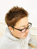 ブルーム ヘアアンドメイク(bloom hair&make) アップバング ツーブロック