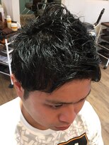 パティオンツー(PATIONN2)&nbsp;束感黒髪ショートネープラフカールムービングマッシュショート☆