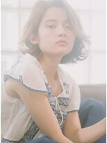 キース ヘアアンドメイク 恵比寿(kith. hair&make)&nbsp;一番人気！アッシュベージュの抜け感ボブディ！
