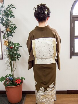 美容室 人形の家 本店 着物セット