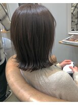 トリート 妙典店(TREAT)&nbsp;外ハネボブ×ラベンダーベージュ_TREAT妙典