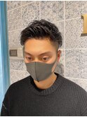 【津賀　涼】大人カッコいい無造作パーマアップバングショート☆