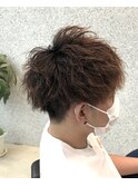 マッシュスパイラルパーマ【倉敷】【岡山】【ツイストパーマ】