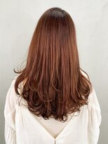 アイティー バイ アルバム 中野店(IT by ALBUM) オレンジブラウンマロンベージュAラインボブ_ba312953