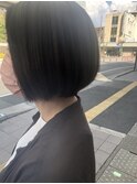 ショートボブ×ハイライト